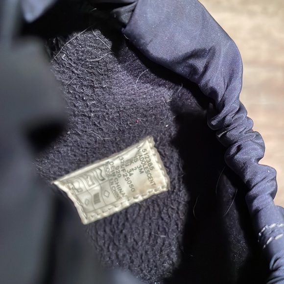 Children’s insulated snow Velcro closure size 3 - Picture 4 of 8